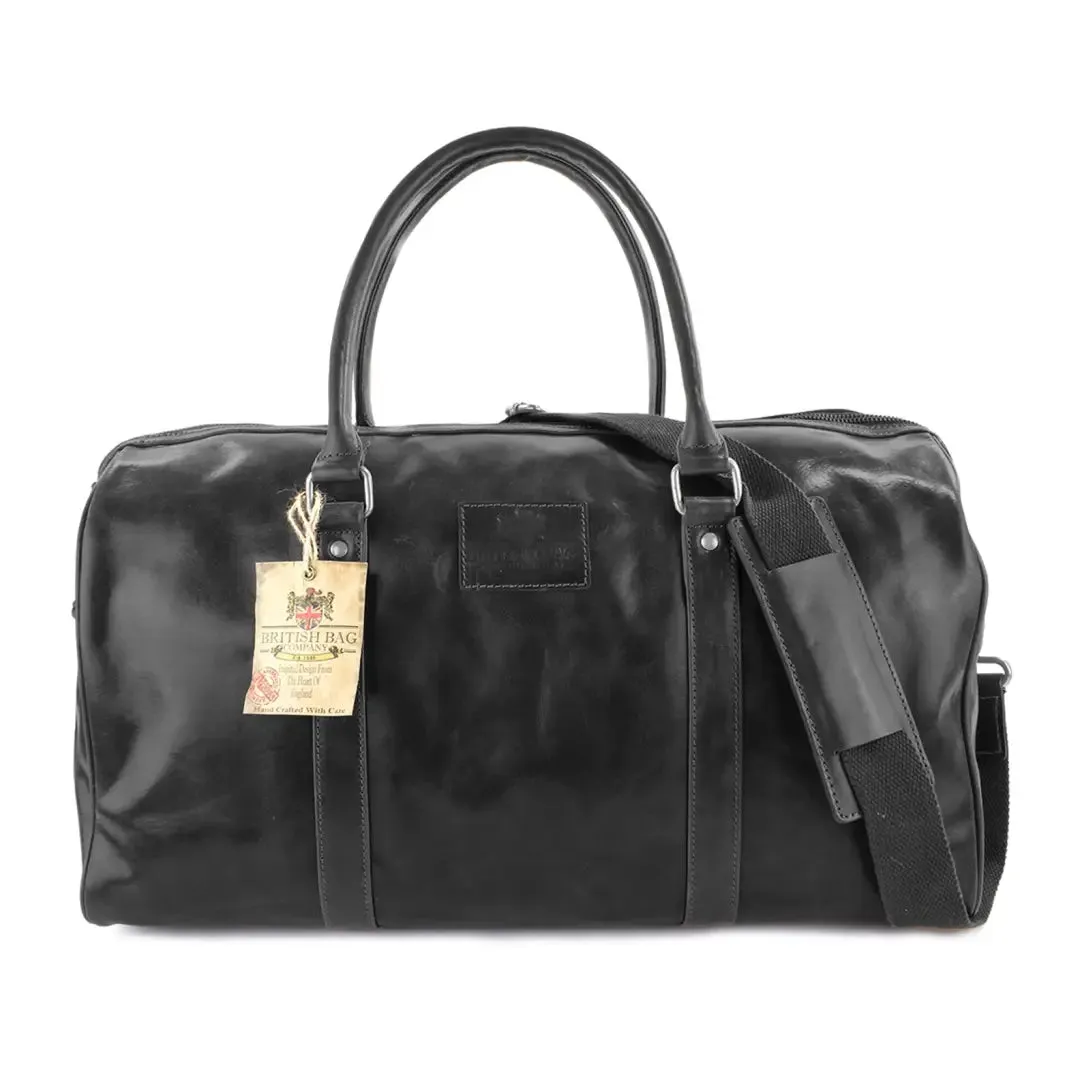 British Bag Co. Holdall in Antique Leather