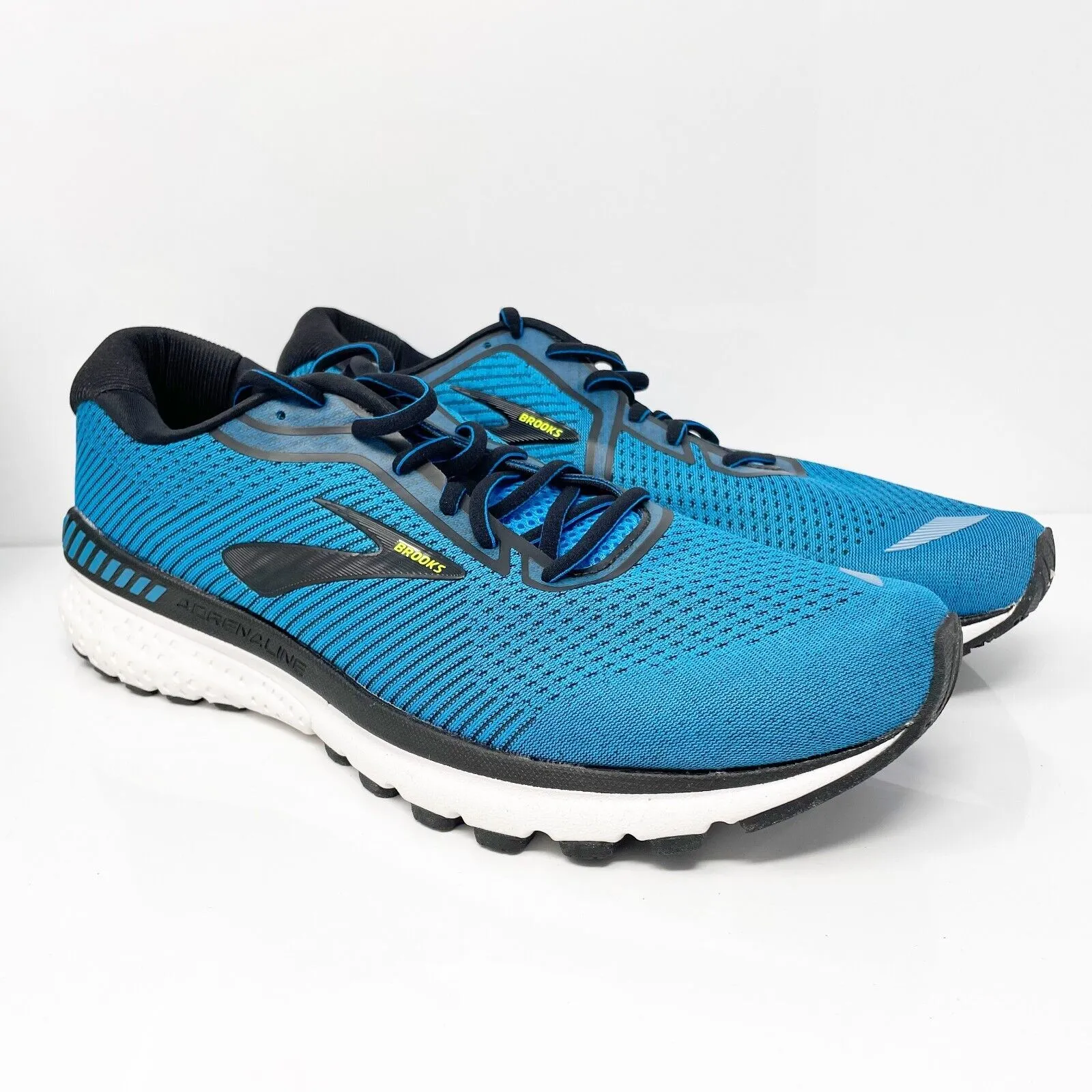Brooks Mens Adrenaline GTS 20 1103071D456 Blue Running Shoes Sneakers Size 14 D