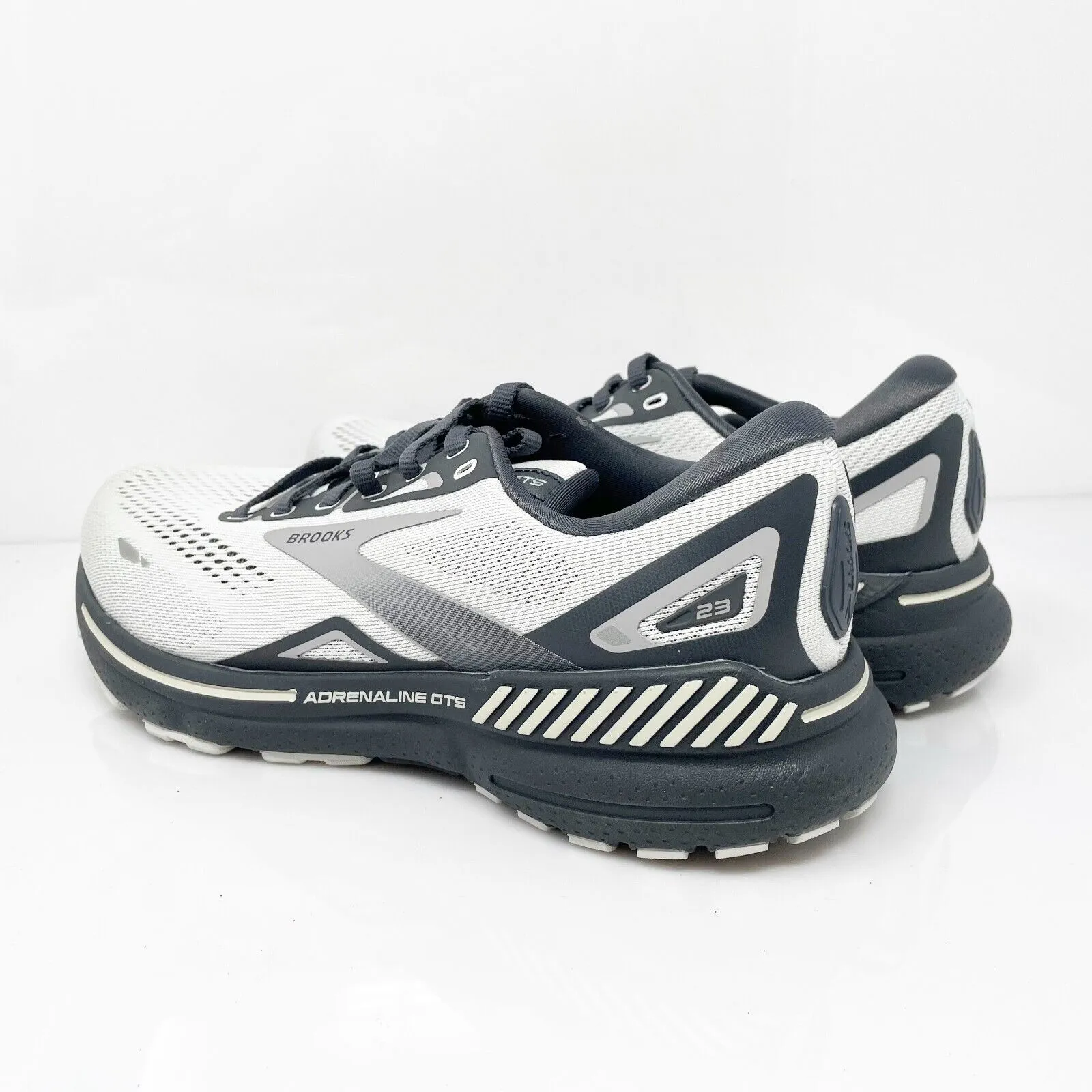Brooks Mens Adrenaline GTS 23 1103911D065 Gray Running Shoes Sneakers Size 7D