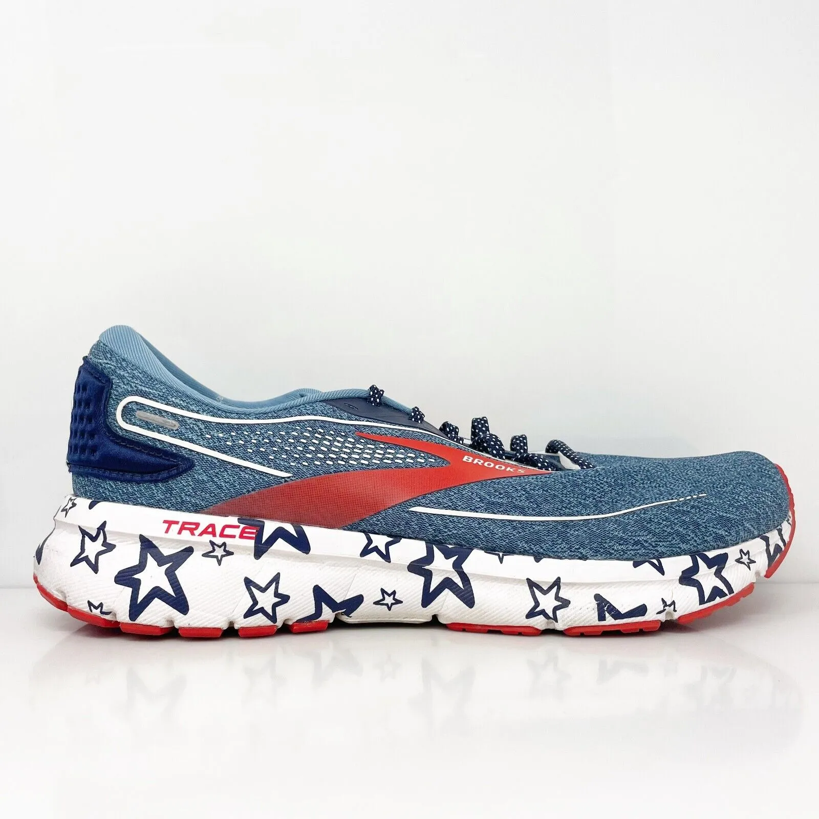 Brooks Mens Trace 2 1103881D174 Blue Running Shoes Sneakers Size 11 D