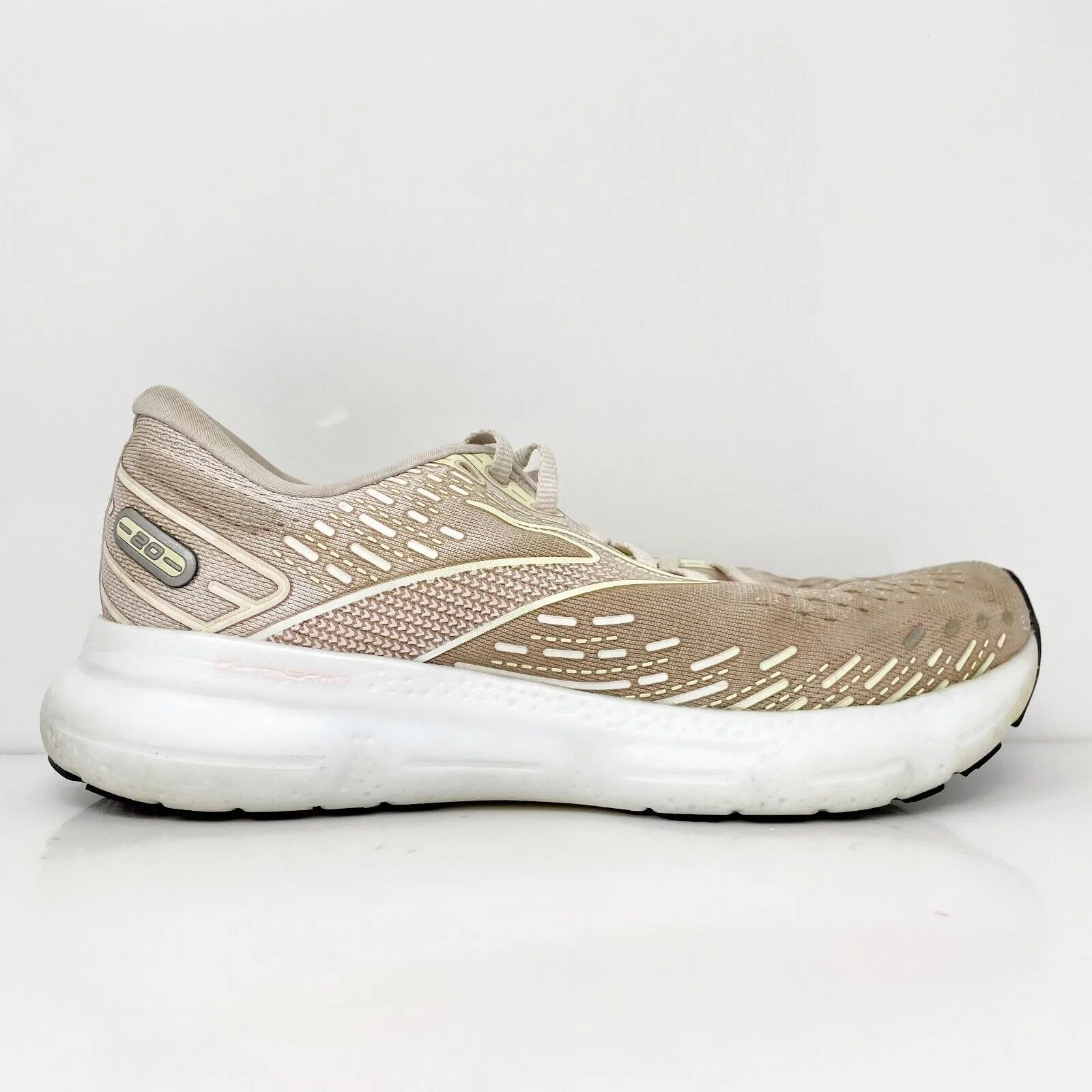 Brooks Womens Glycerin 20 1203691B656 Pink Running Shoes Sneakers Size 8.5 B