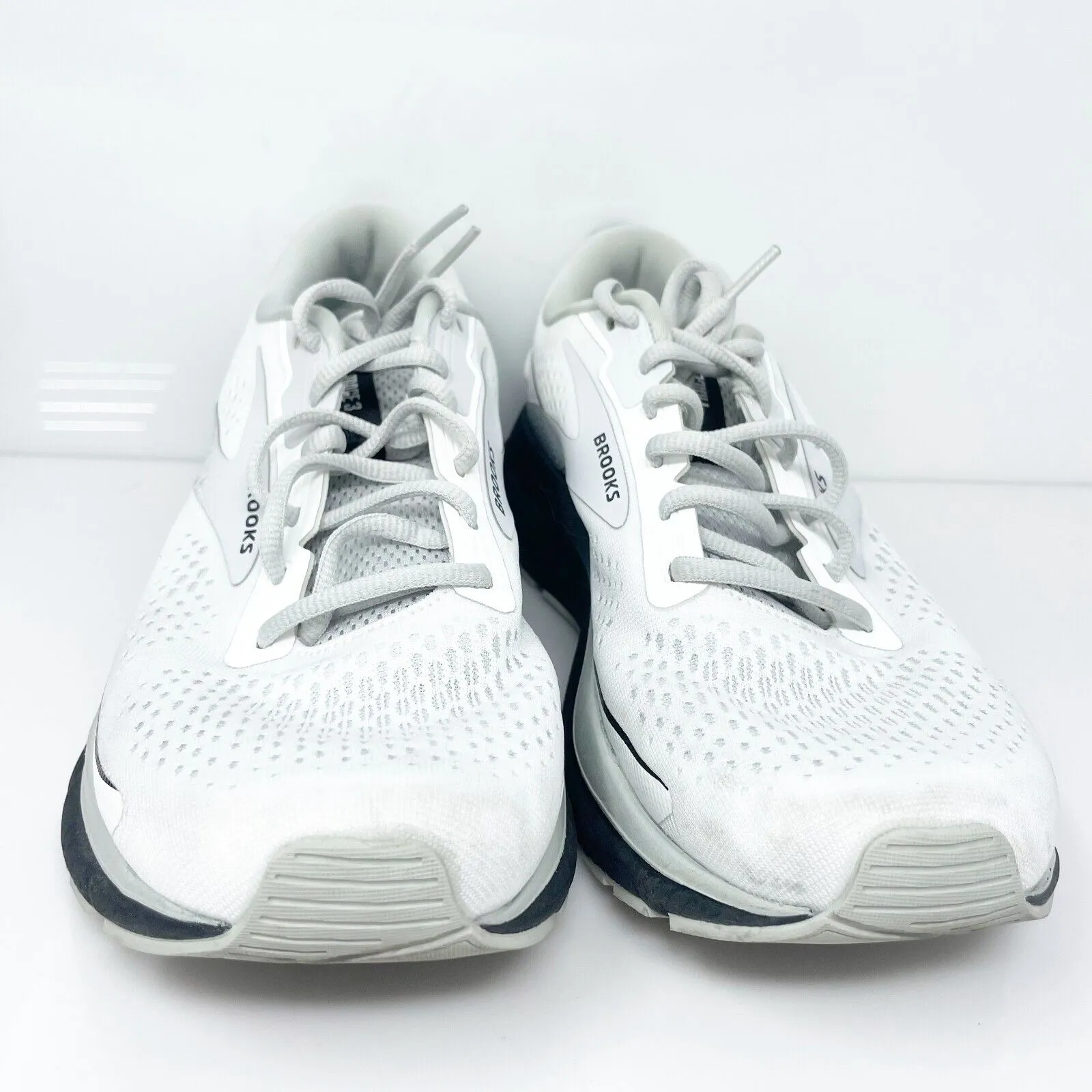 Brooks Womens Trace 3 1204011B191 White Running Shoes Sneakers Size 10 B