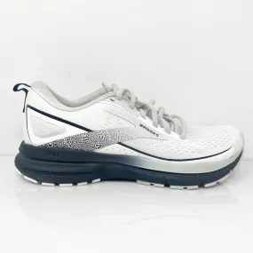 Brooks Womens Trace 3 1204011D191 White Running Shoes Sneakers Size 6.5 D