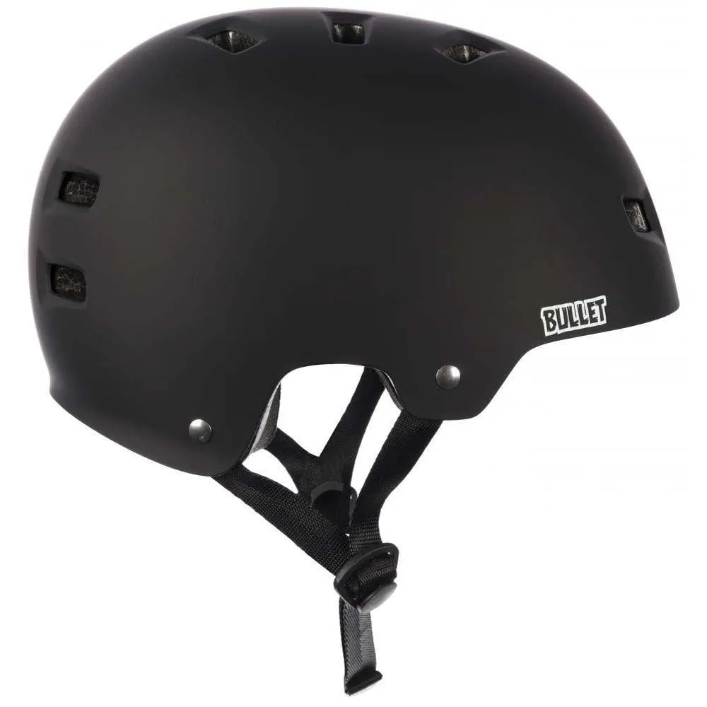 Bullet Deluxe Helmet T35 Matt Black Adult