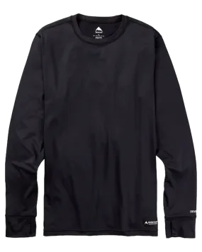 Burton Men's Midweight Base Layer Crewneck - True Black
