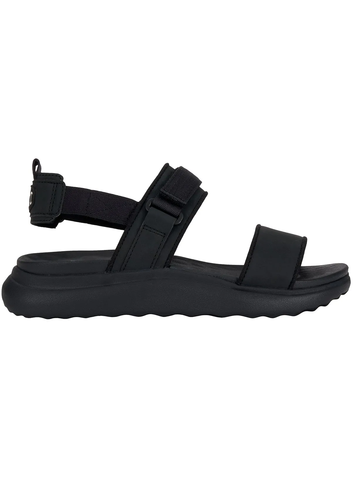Buy HEYDUDE Collins Mono Sport Sandal Black 4 | Sandals | Tu