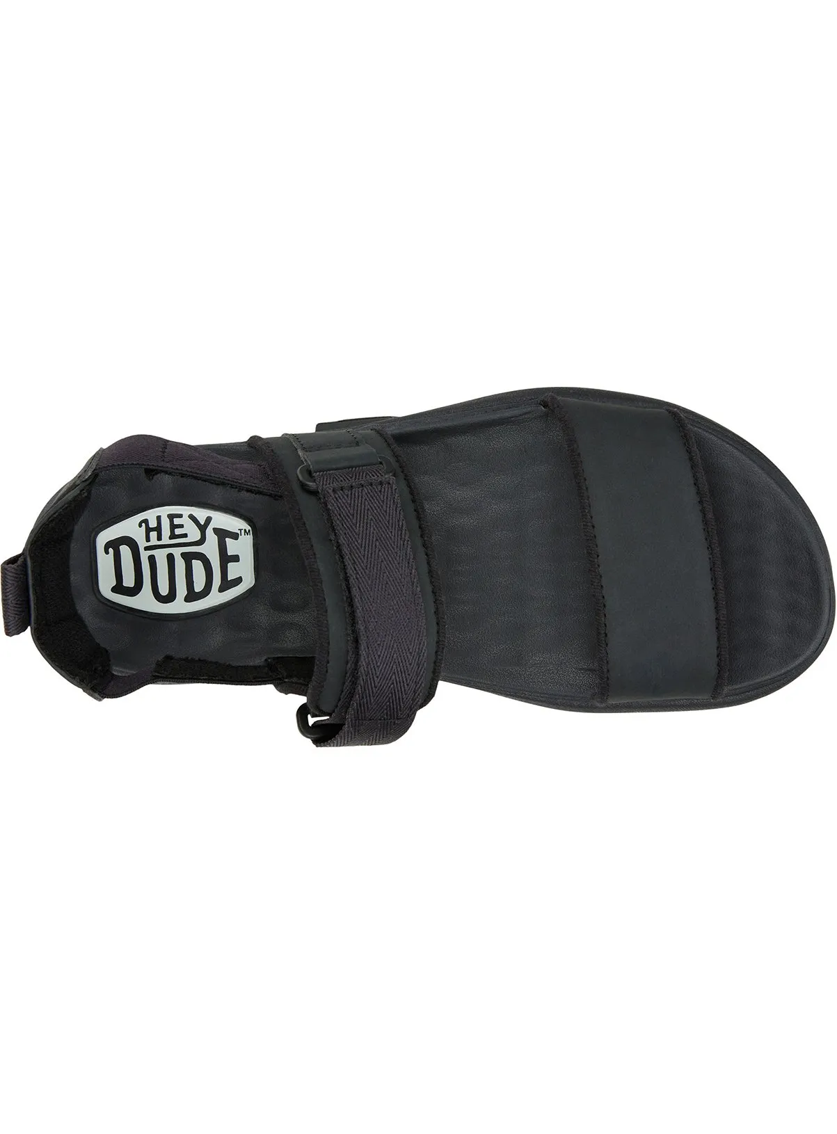Buy HEYDUDE Collins Mono Sport Sandal Black 4 | Sandals | Tu