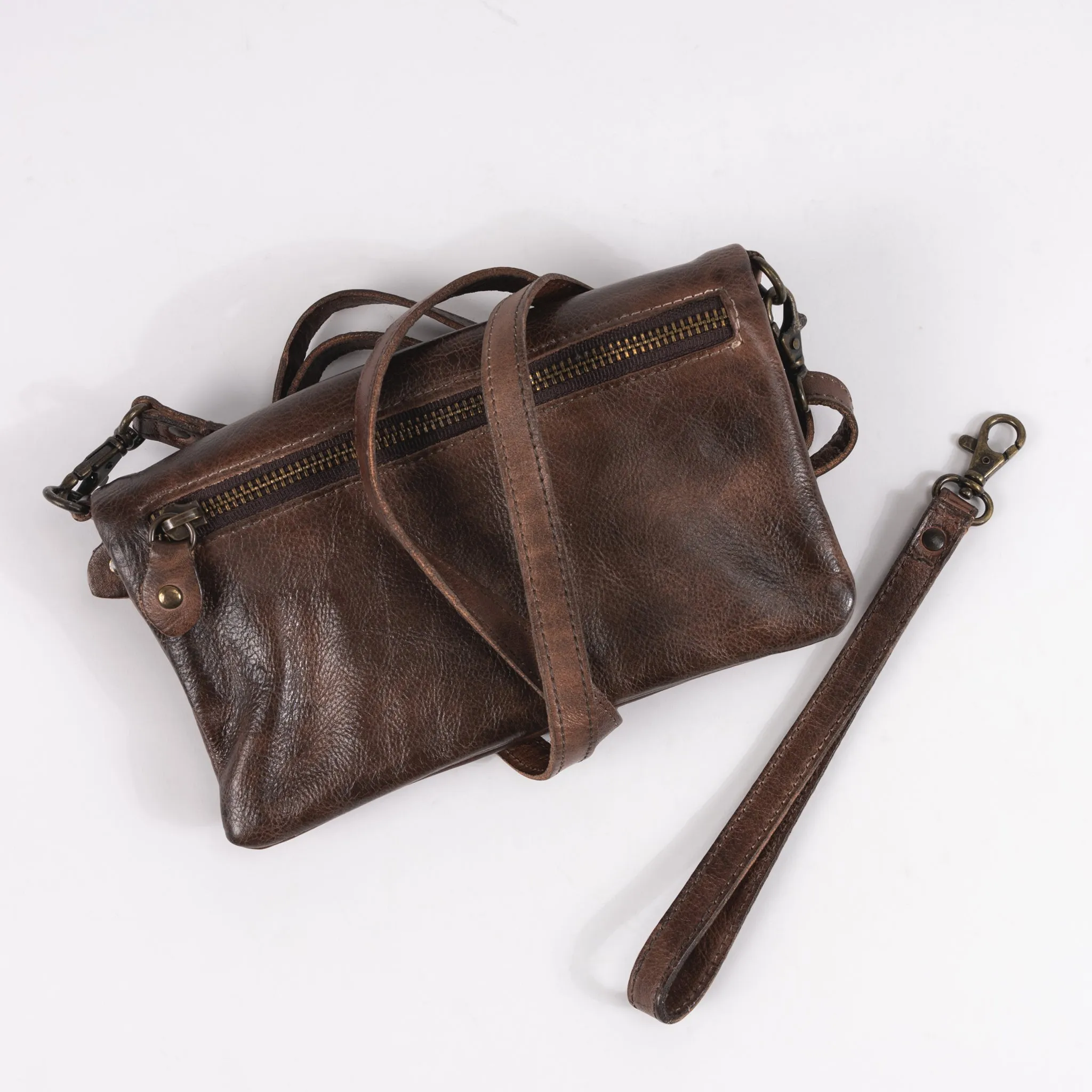 CADENCE BAG - TEAK - LEATHER