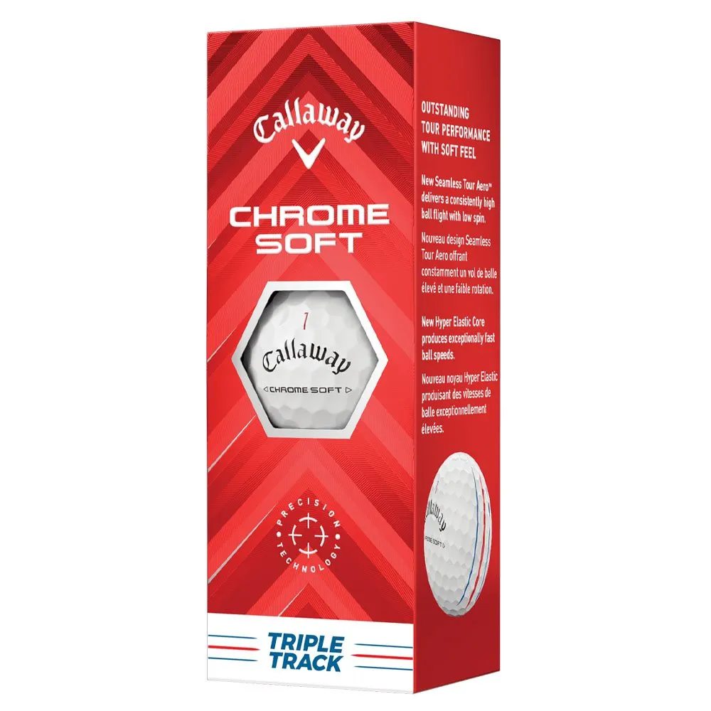 Callaway Chrome Soft Triple Track 4 Dozen Golf Balls 2024