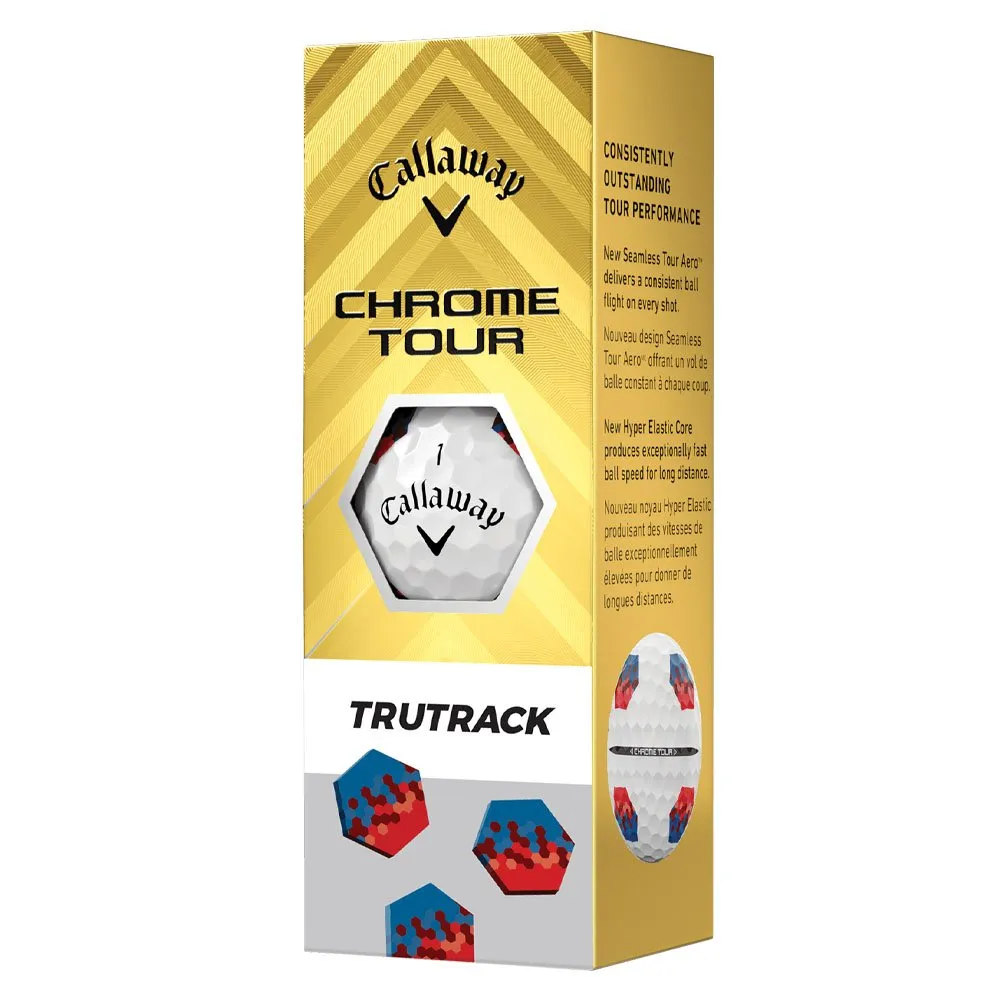 Callaway Chrome Tour TruTrack Golf Balls 2024