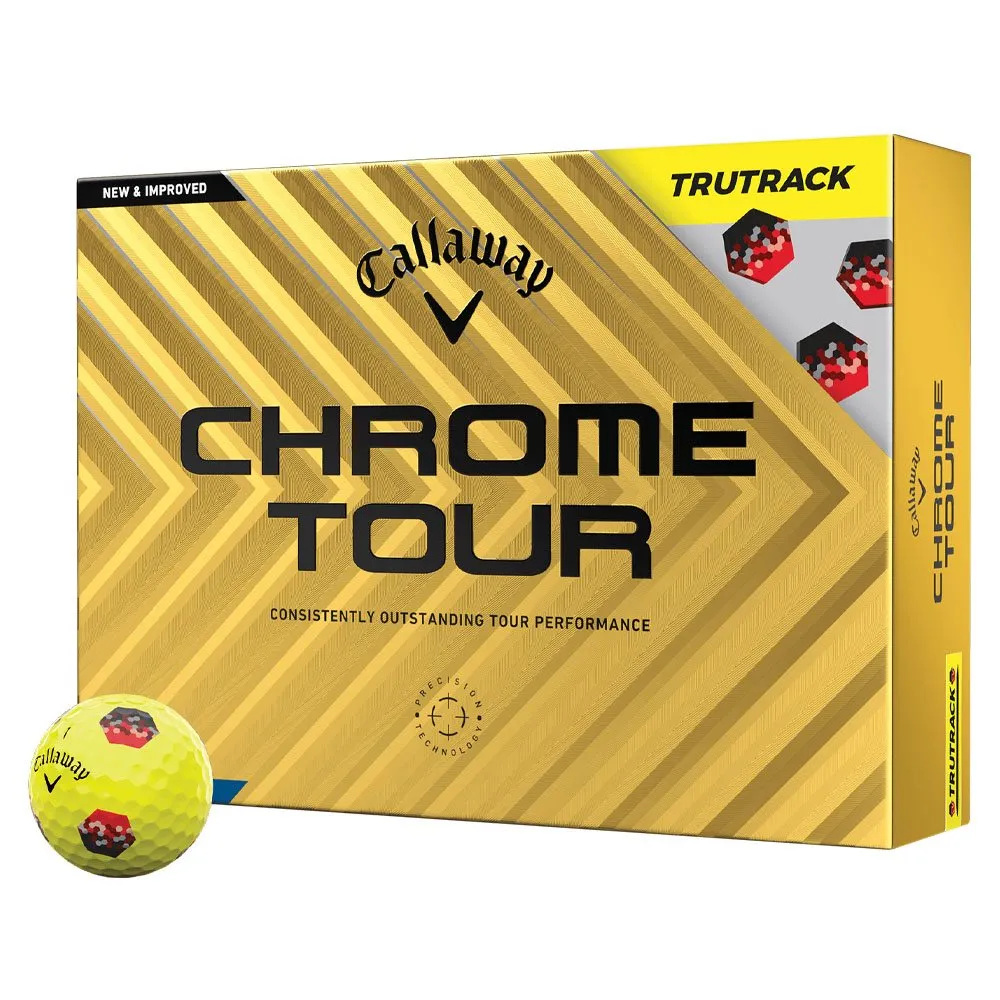 Callaway Chrome Tour TruTrack Golf Balls 2024