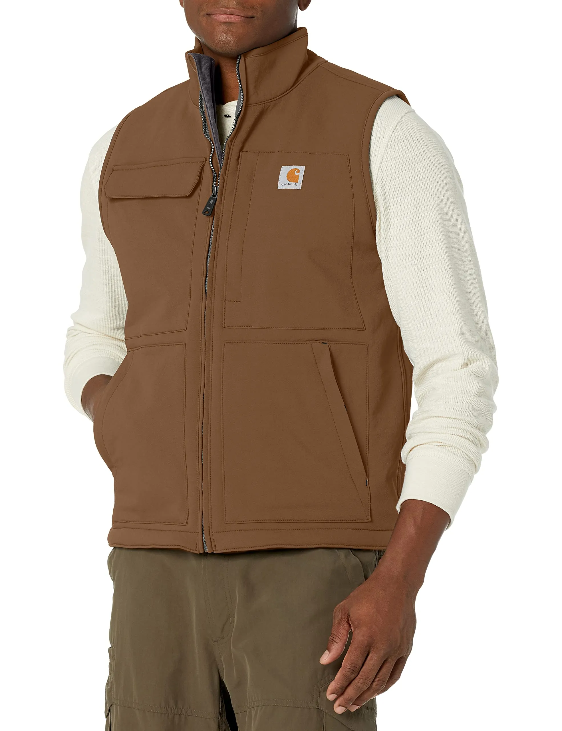 Carhartt 104999 Men's Super Dux Relaxed Fit Sherpa-Lined Vest