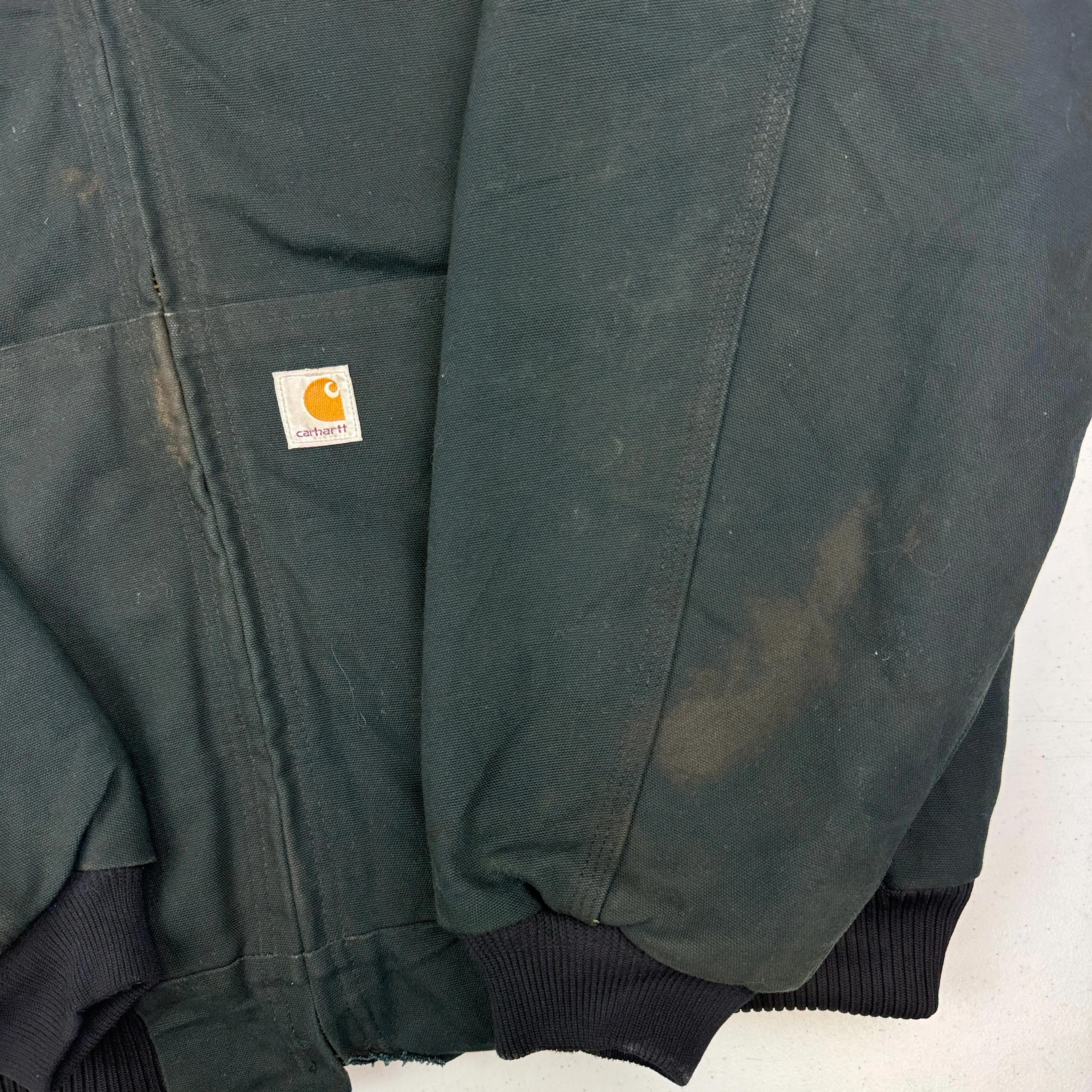 Carhartt Active Workwear Hooded Jacket Black J140 BLK