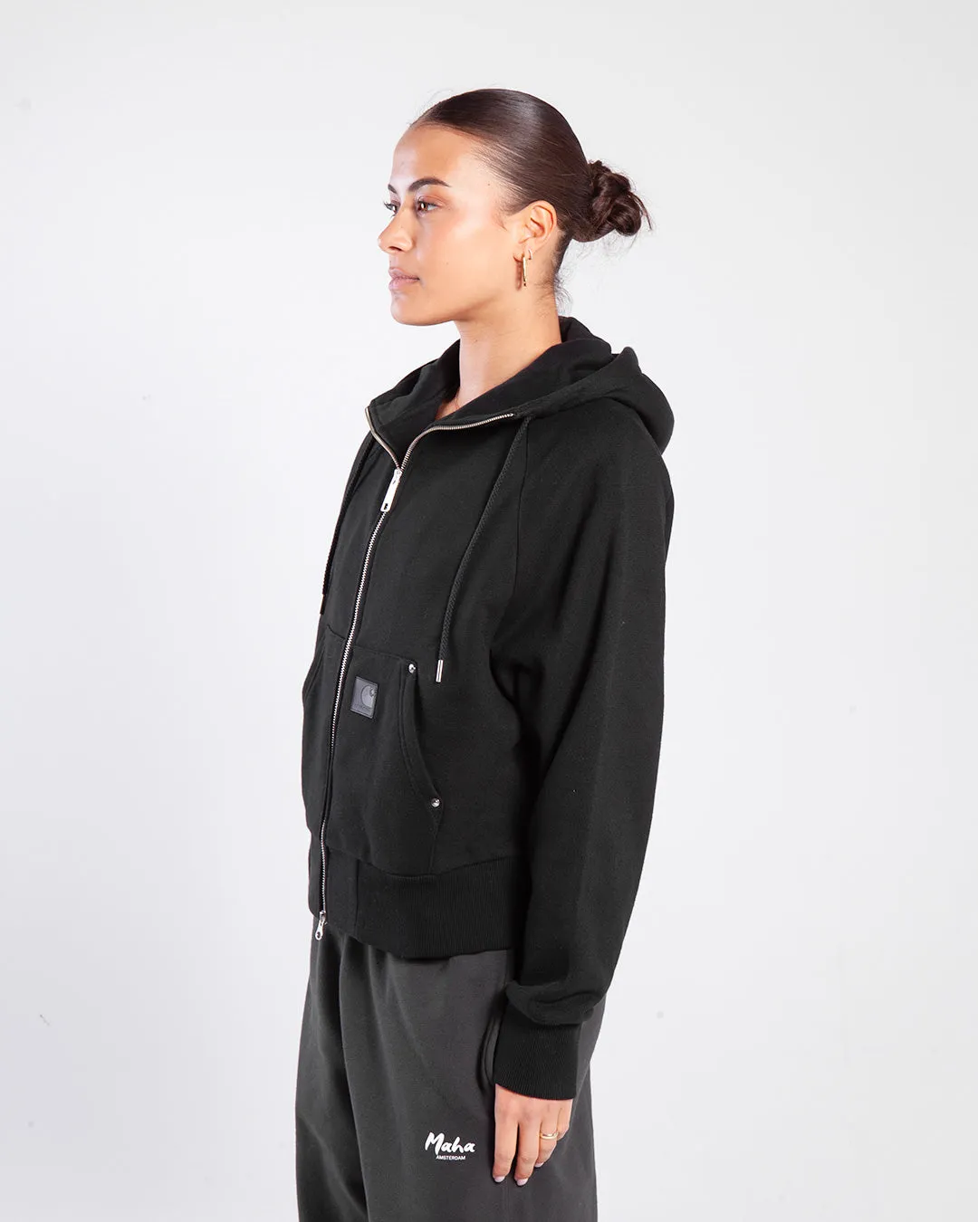 Carhartt W Hooded Eldon Jacket Black