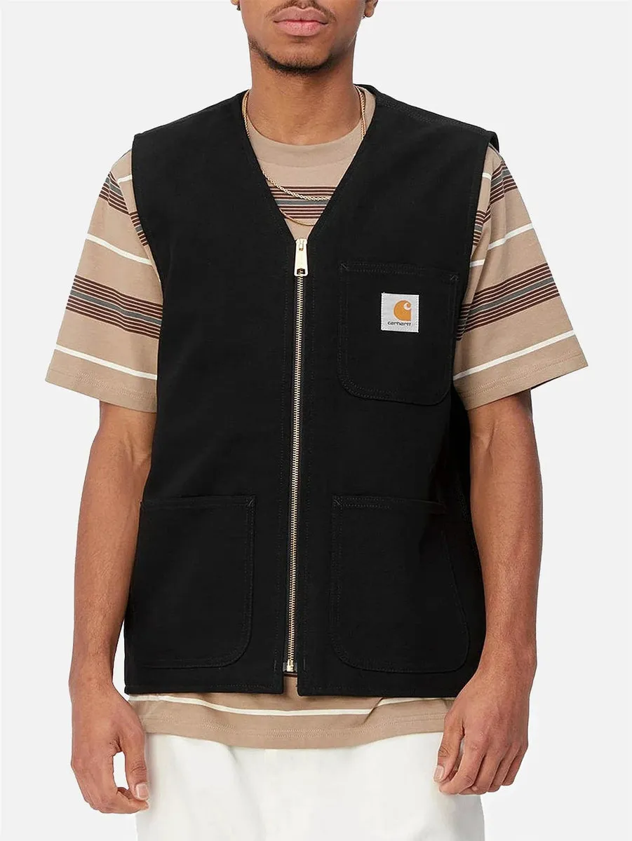 CARHARTT WIP Arbor Vest - Black Rigid