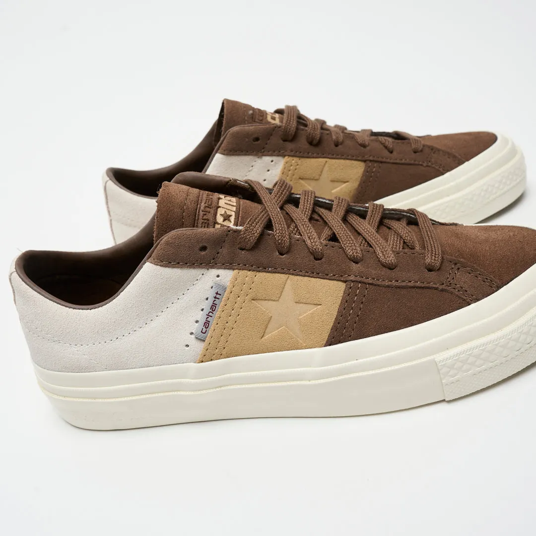 Carhartt x Converse Cons - One Star Academy Pro OX (Dark Earth)