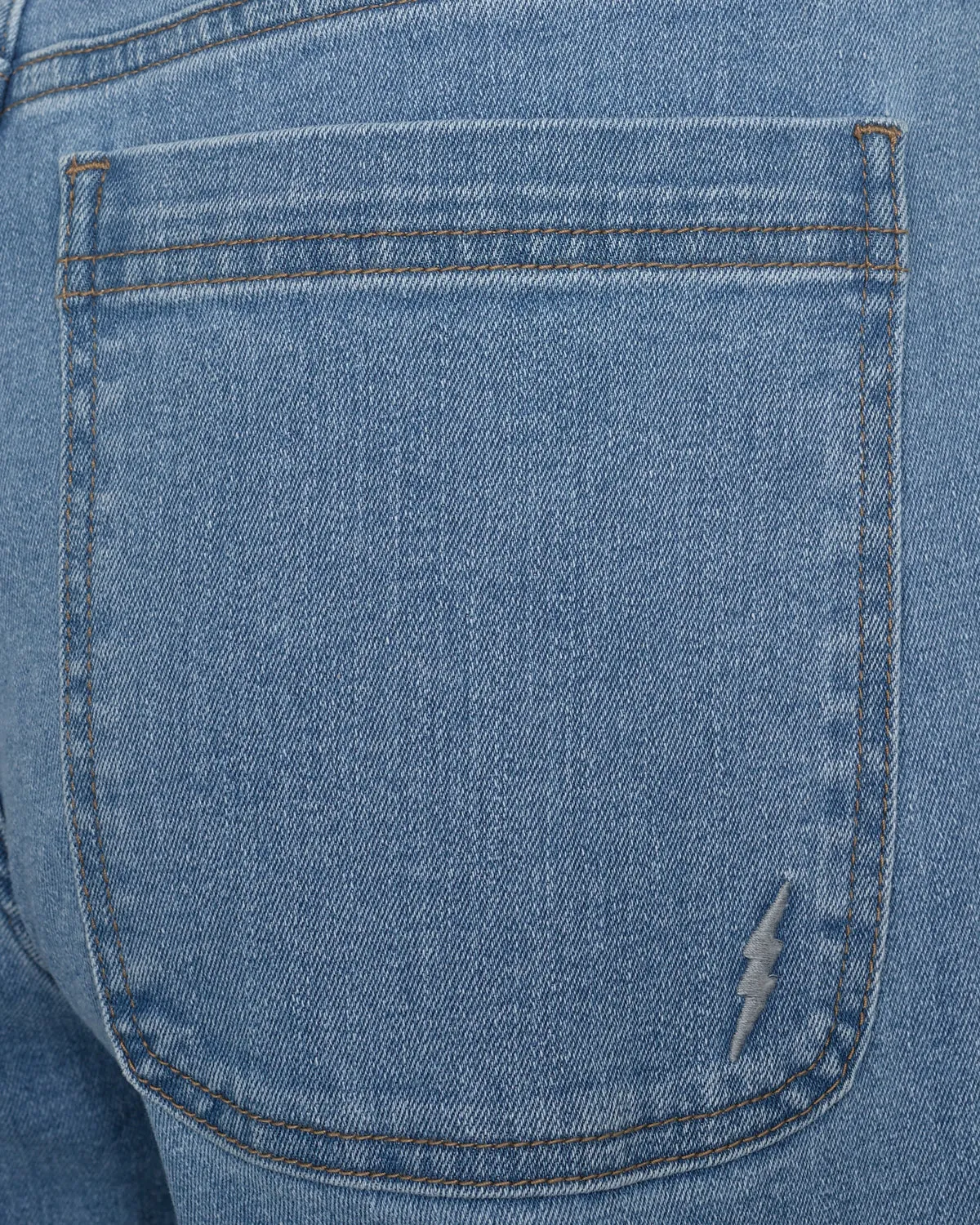 CARISW MID JEANS - Light denim blue