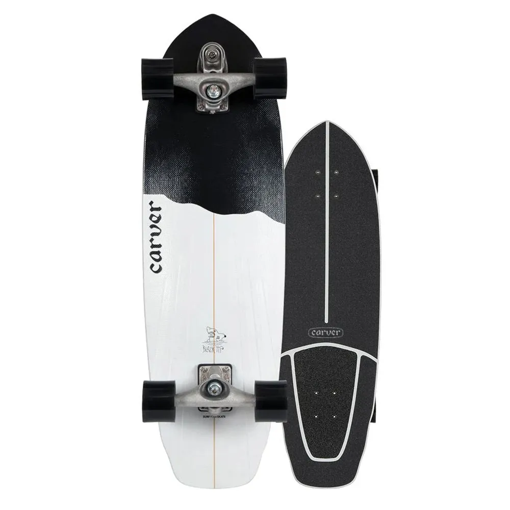 Carver 32.5" Black Tip C7 Skateboard