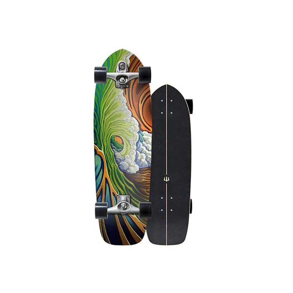 Carver Green Room 33.75" Skateboard With C7 Trucks