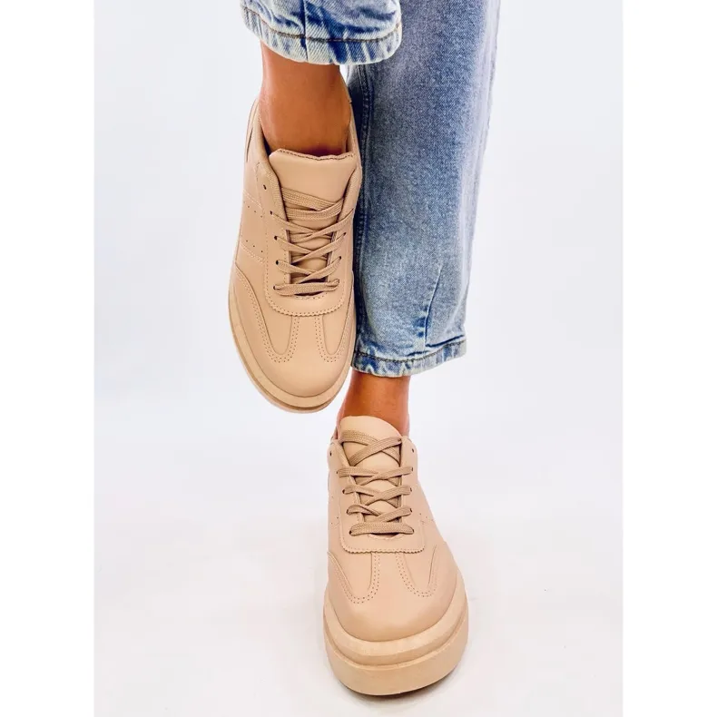 Cassual Rune Khaki Trainers beige