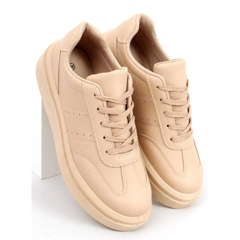 Cassual Rune Khaki Trainers beige