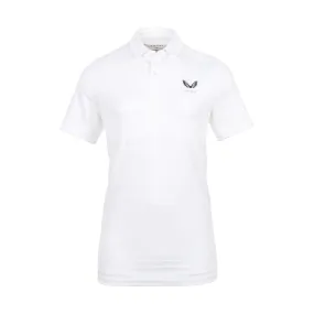 Castore Golf Textured Pique Stripe Polo Shirt