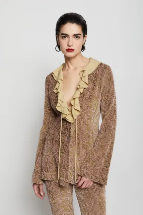 Chenille jacket