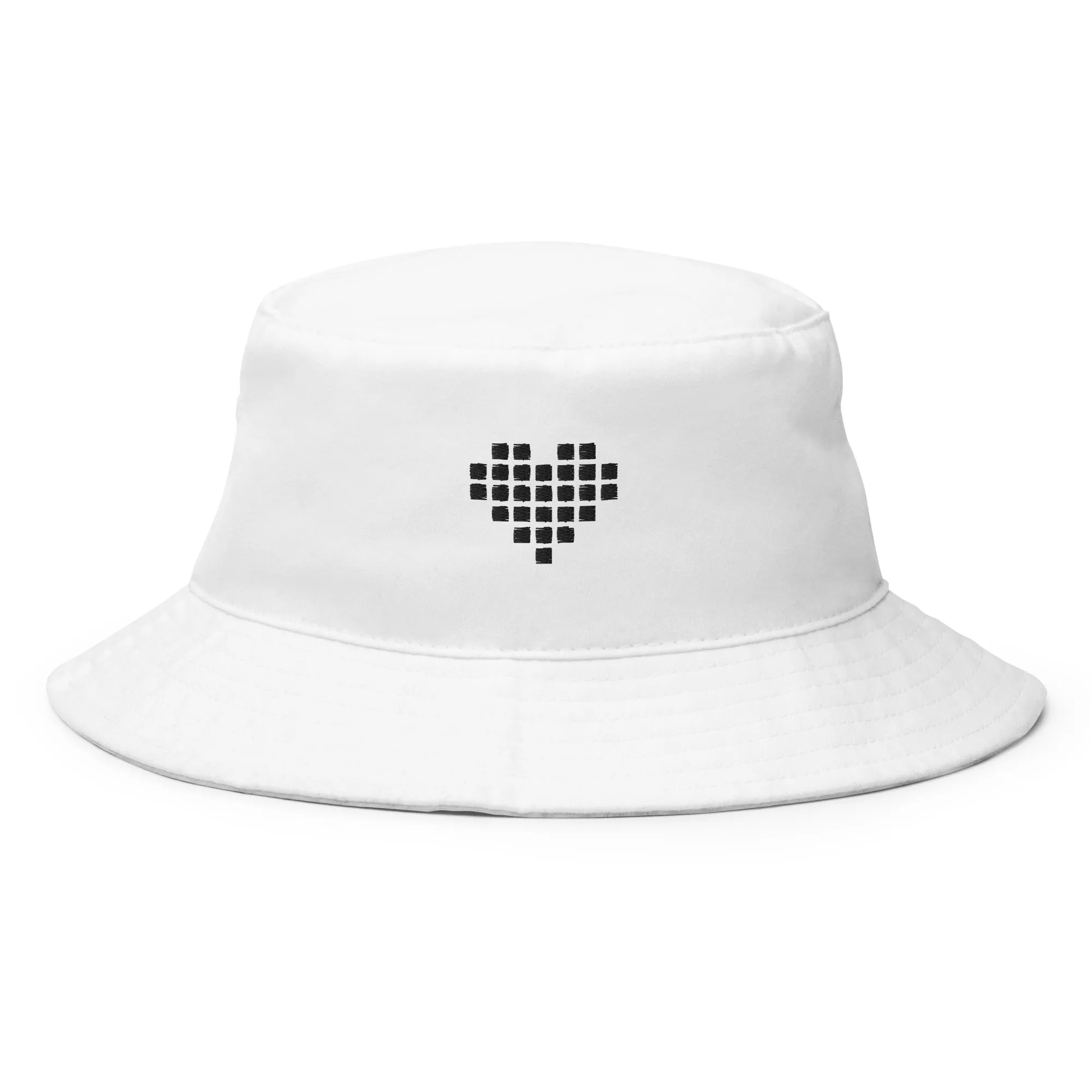 Chic Urban White Bucket Hat