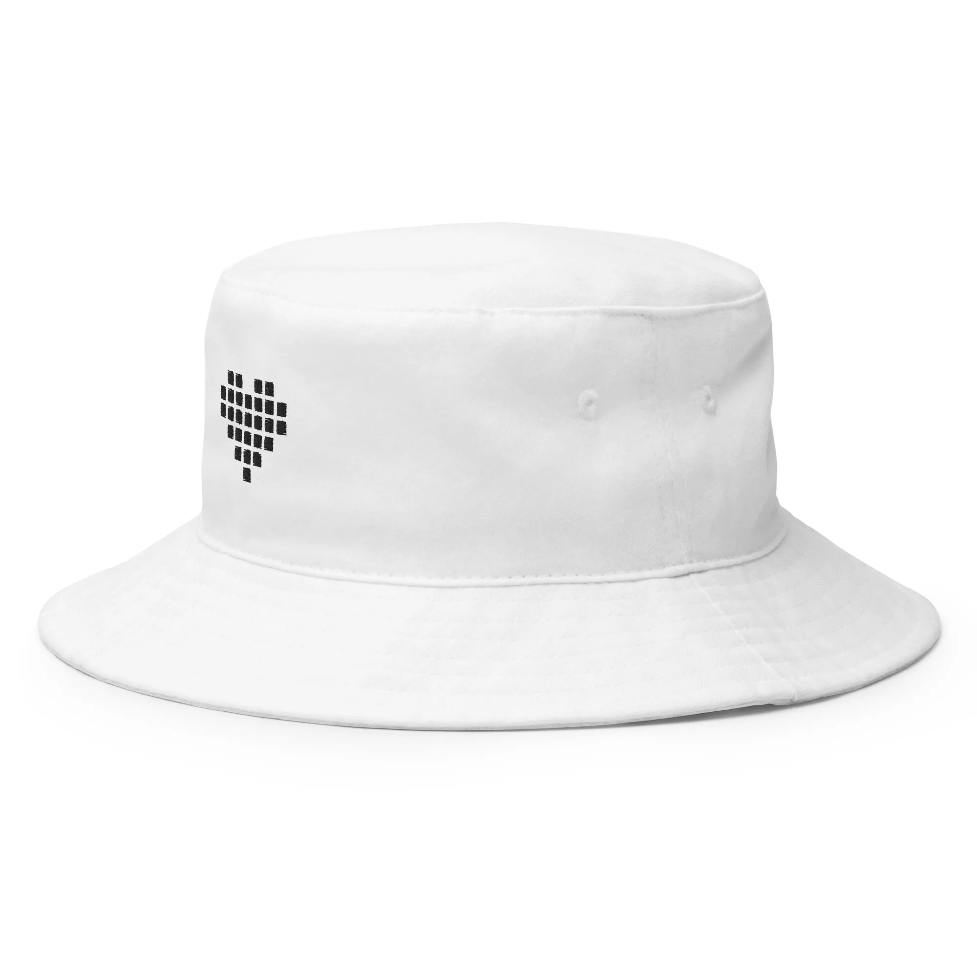 Chic Urban White Bucket Hat