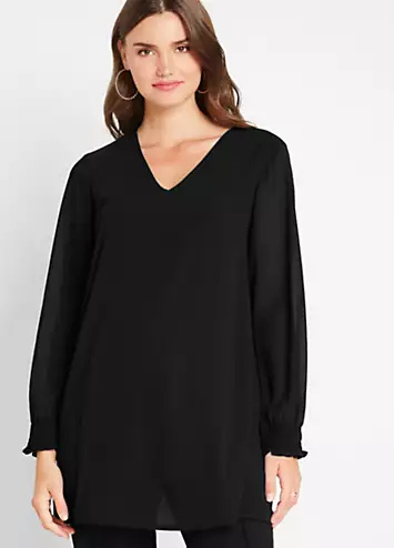 Chiffon Tunic by bonprix | Look Again