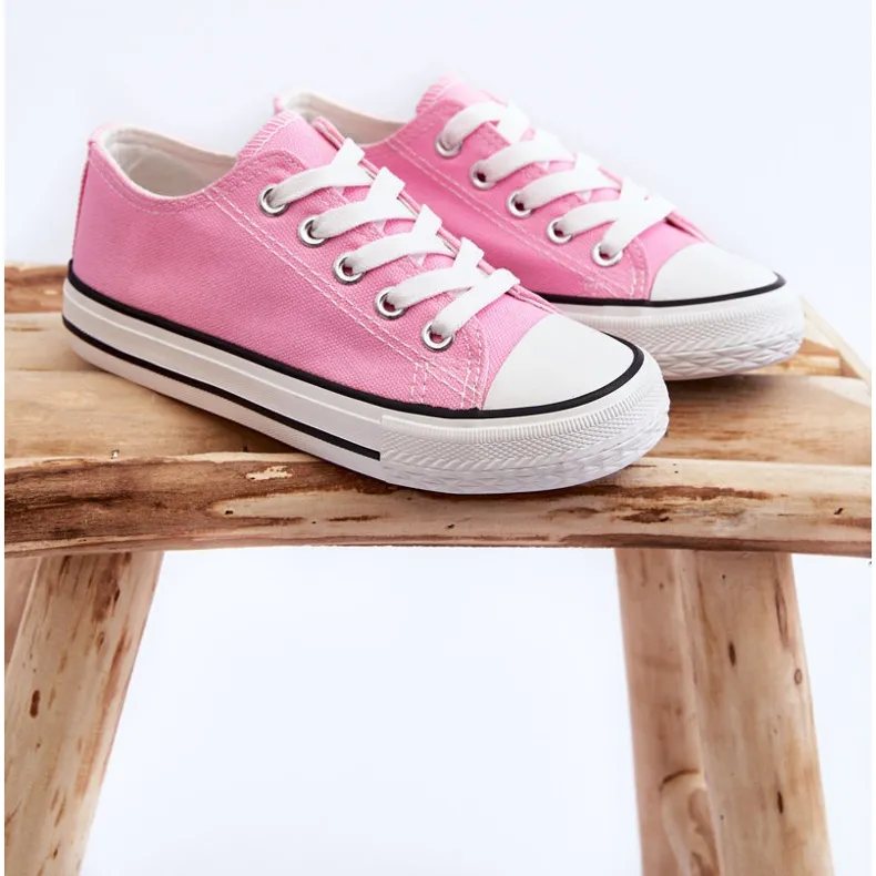 Children's Pink Filemon Classic Sneakers