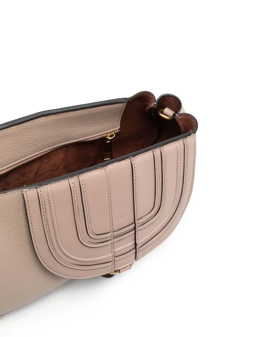 Chloè    Chloè Marcie Leather Shoulder Bag