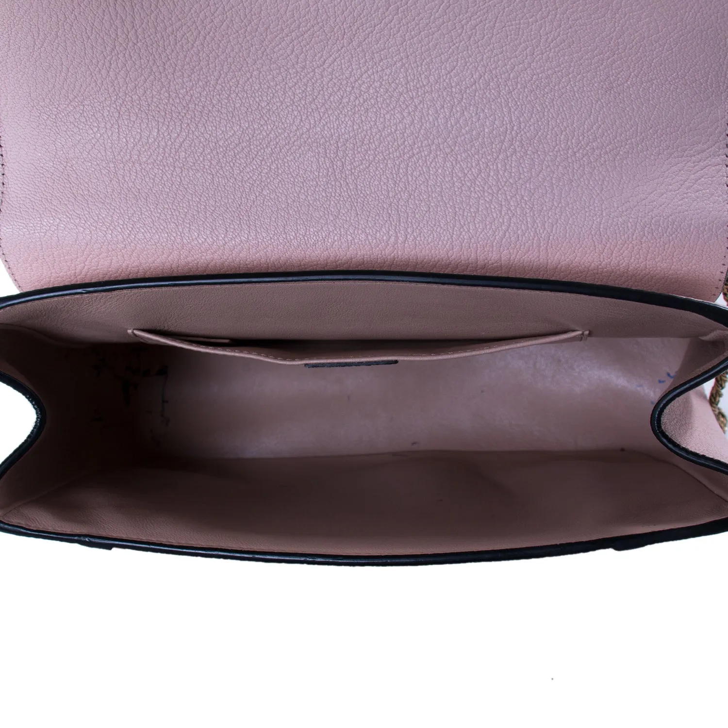 Chloé Elsie Large Ostrich Shoulder Bag