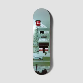 Chocolate Pixel City Stevie Perez Skateboard Deck - 8.4"