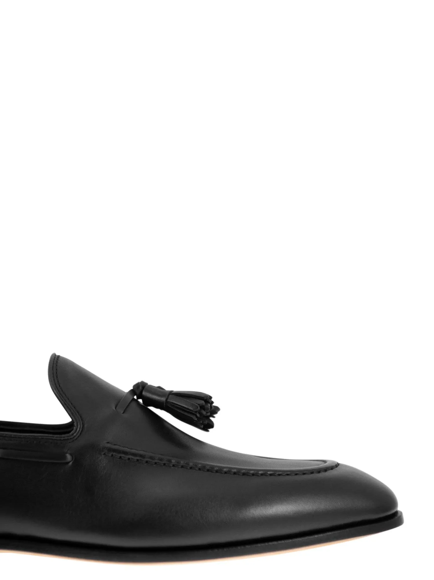 Church's    Church's Brushed Calf Leather Loafer