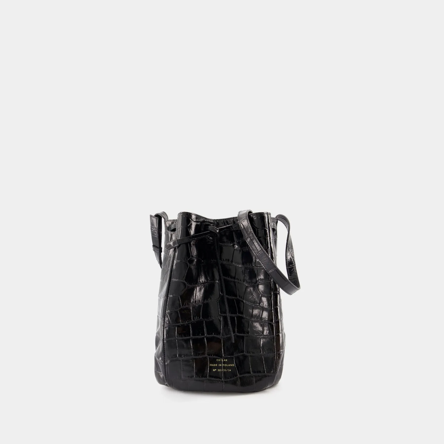 Chylak  Medium Shoulder Bag - Chylak - Leather - Black