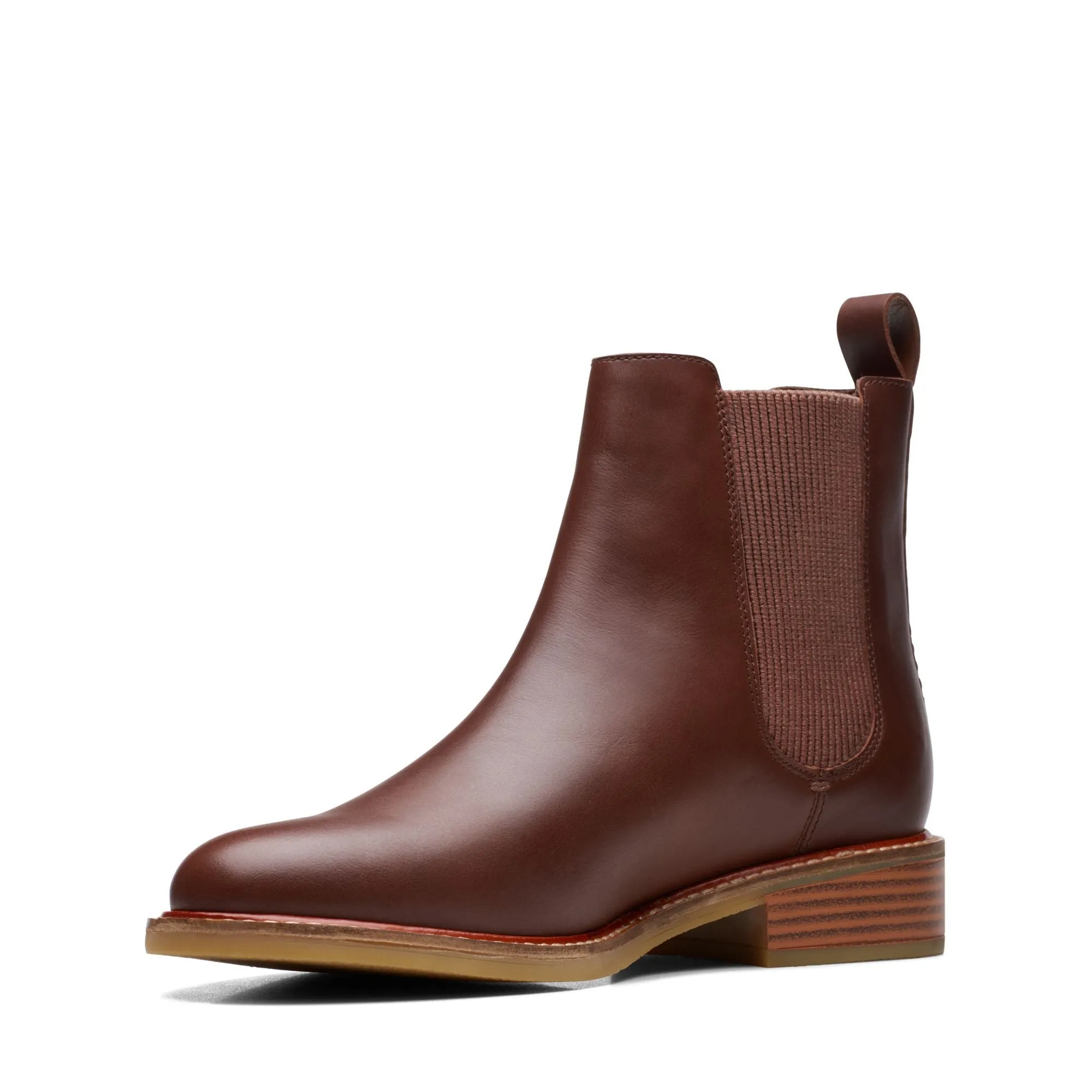 CLARKS | BOTINES CHELSEA MUJER | COLOGNE ARLO BRITISH TAN LEATHER | MARRN