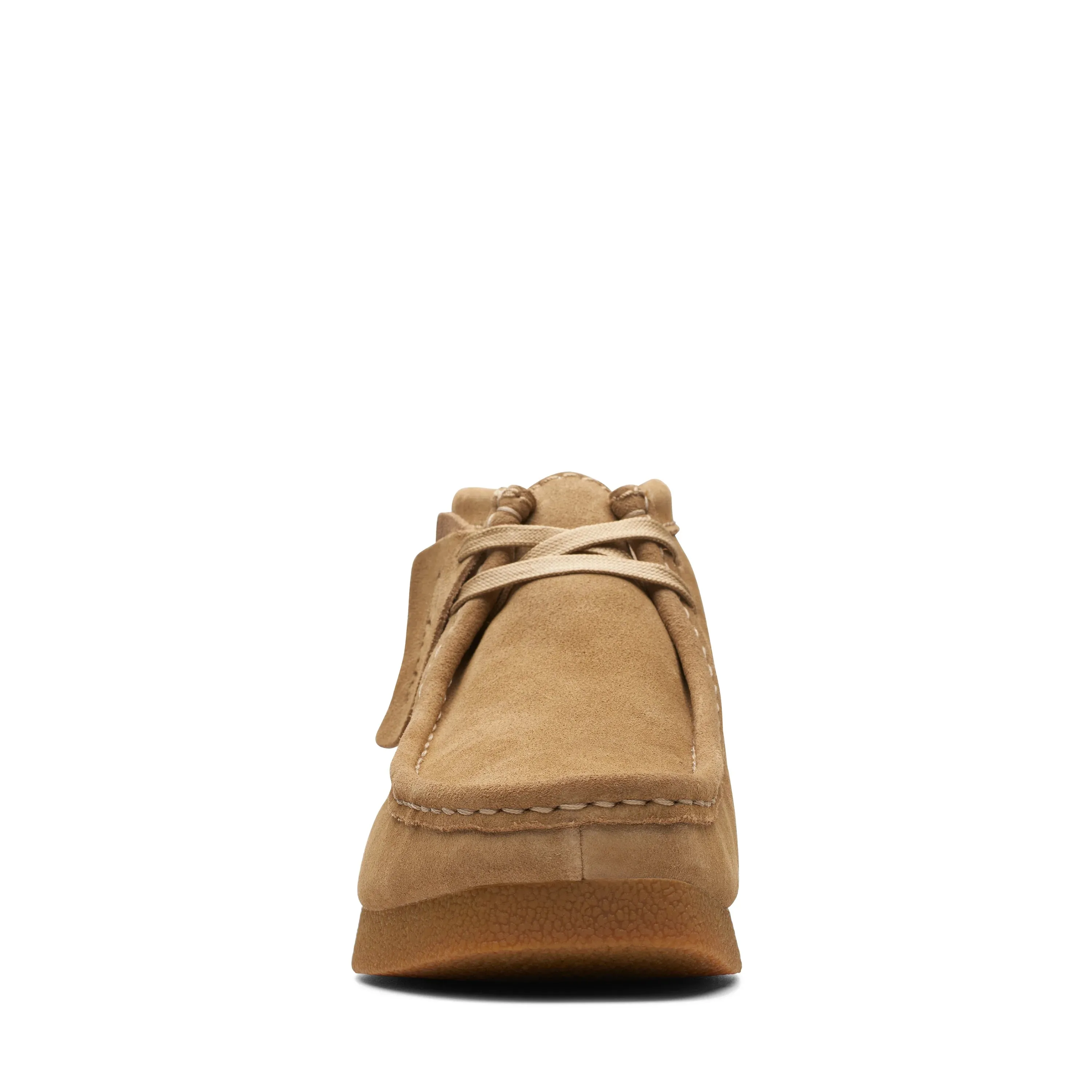 CLARKS | WALLABEE MUJER | WALLABEE EVO BT DARK SAND SUEDE | MARRN