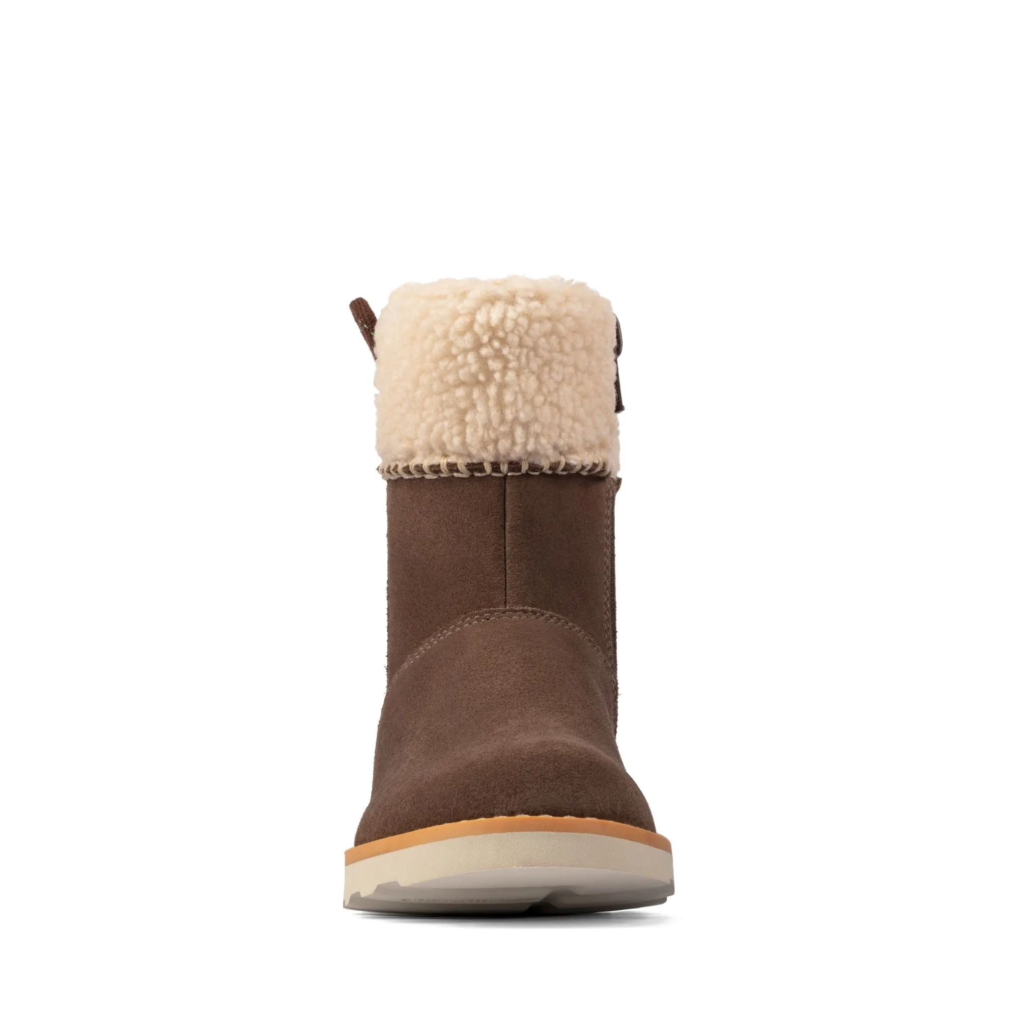 Clarks Crown Loop K Walnut Suede