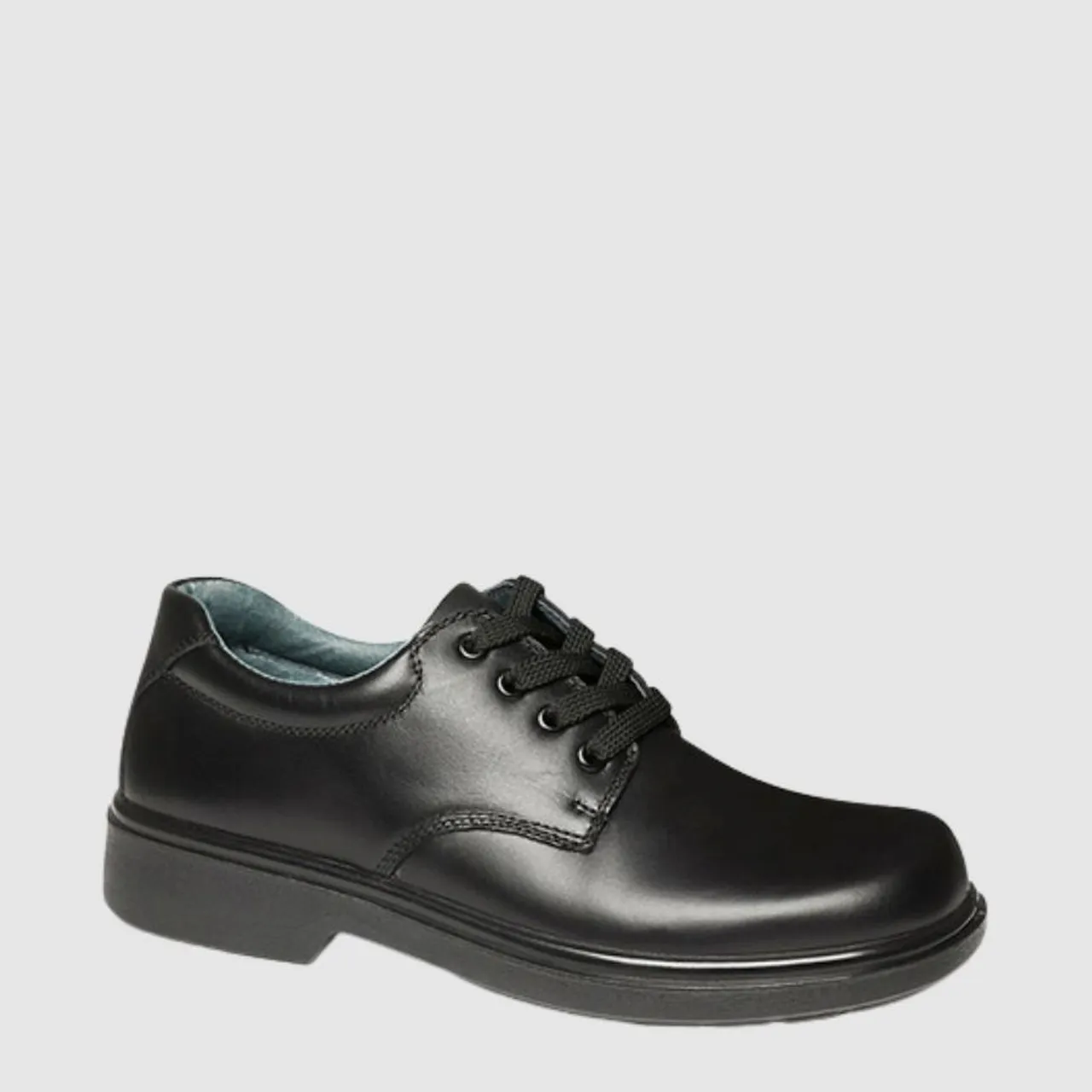 Clarks Daytona Inj Junior Black Shoe