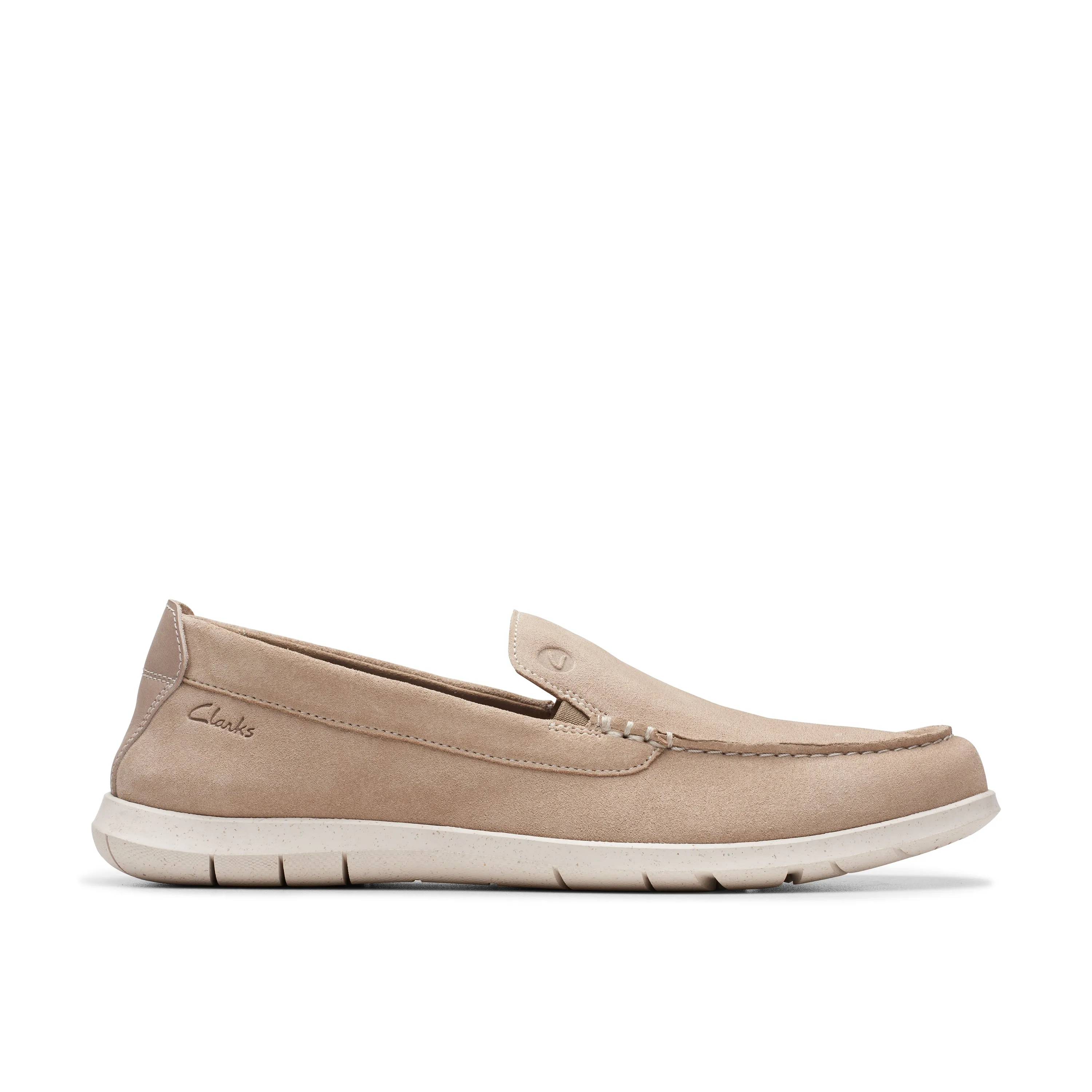 Clarks Flexway Step Sand Suede