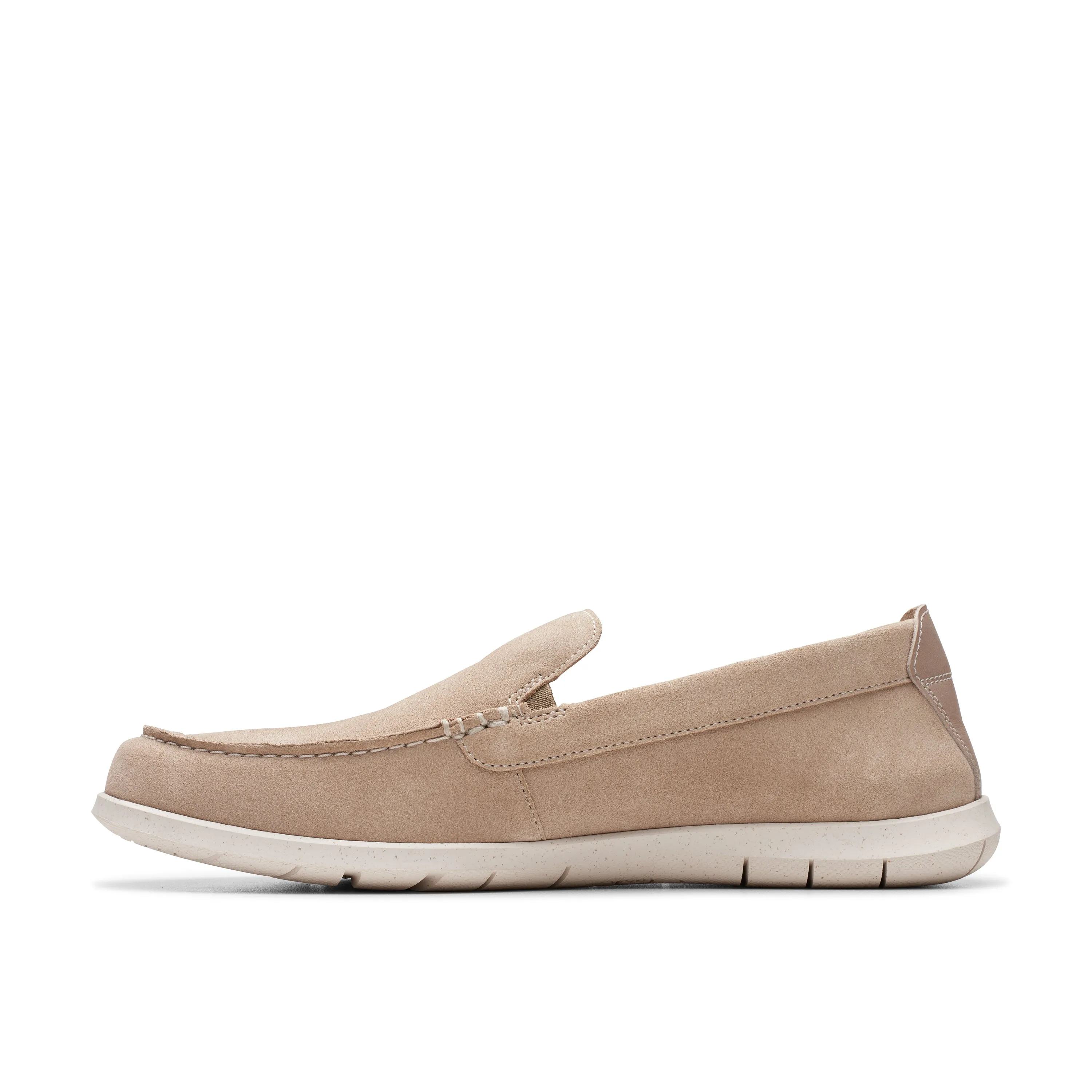 Clarks Flexway Step Sand Suede