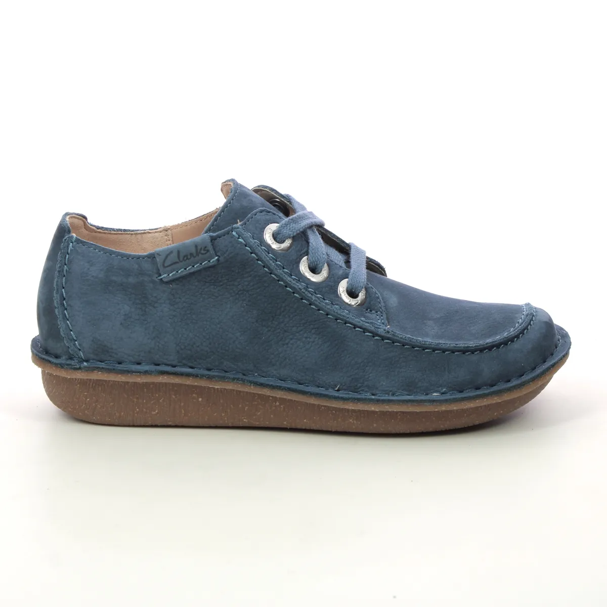 Clarks - Funny Dream 261762884d - D Fit (blue Nubuck)