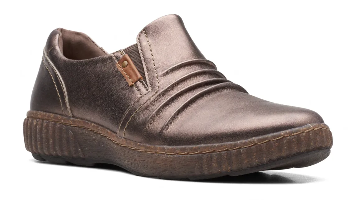 CLARKS MAGNOLIA FAYE BRONZE METALLIC