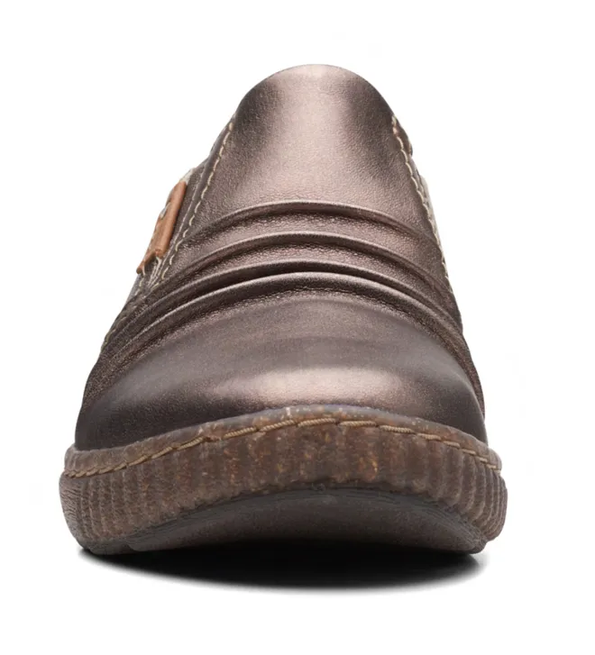 CLARKS MAGNOLIA FAYE BRONZE METALLIC