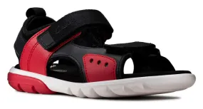 Clarks ROCCO TIDE RED BLACK