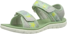 Clarks SURFING TIDE LIGHT GREEN