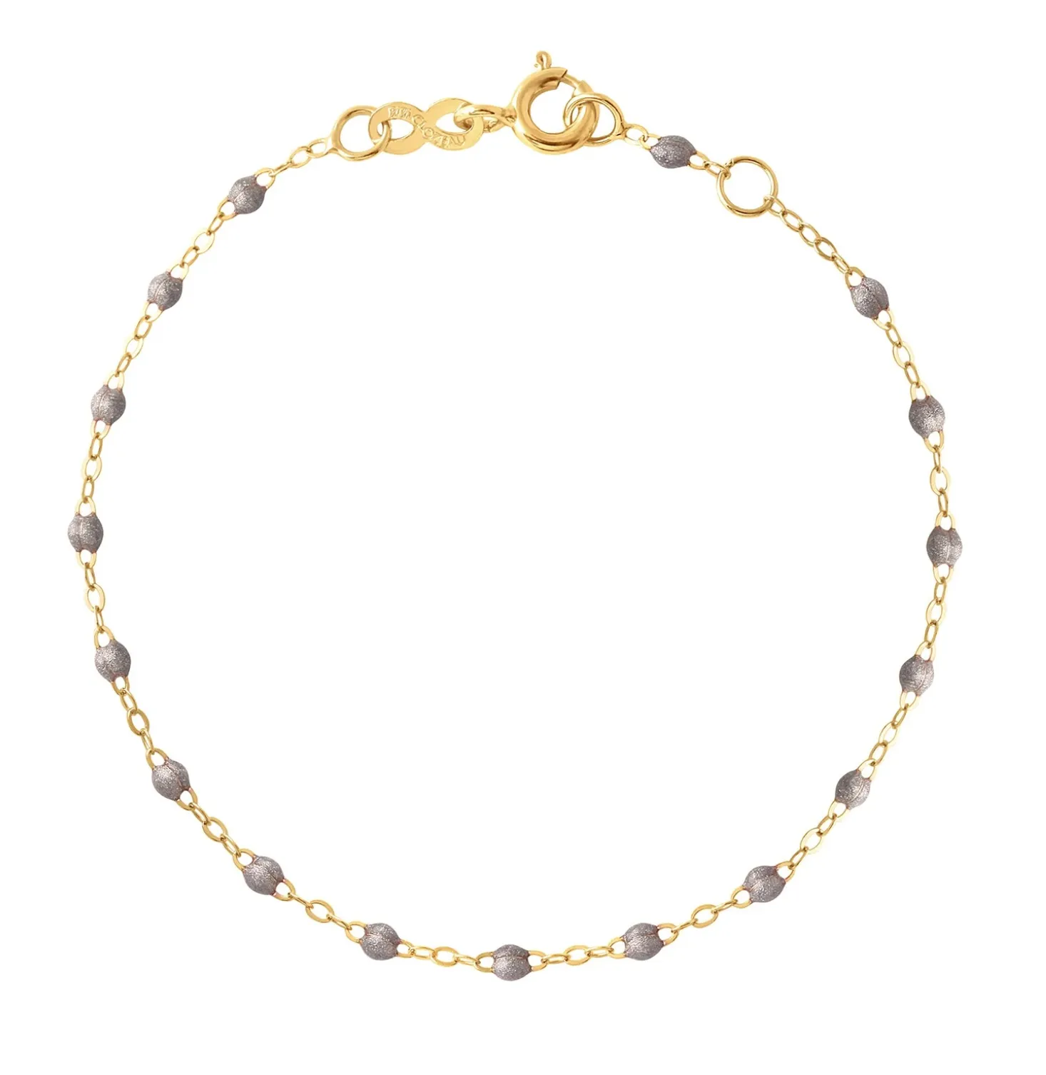 Classic Gigi Anklet - Yellow Gold 9.4