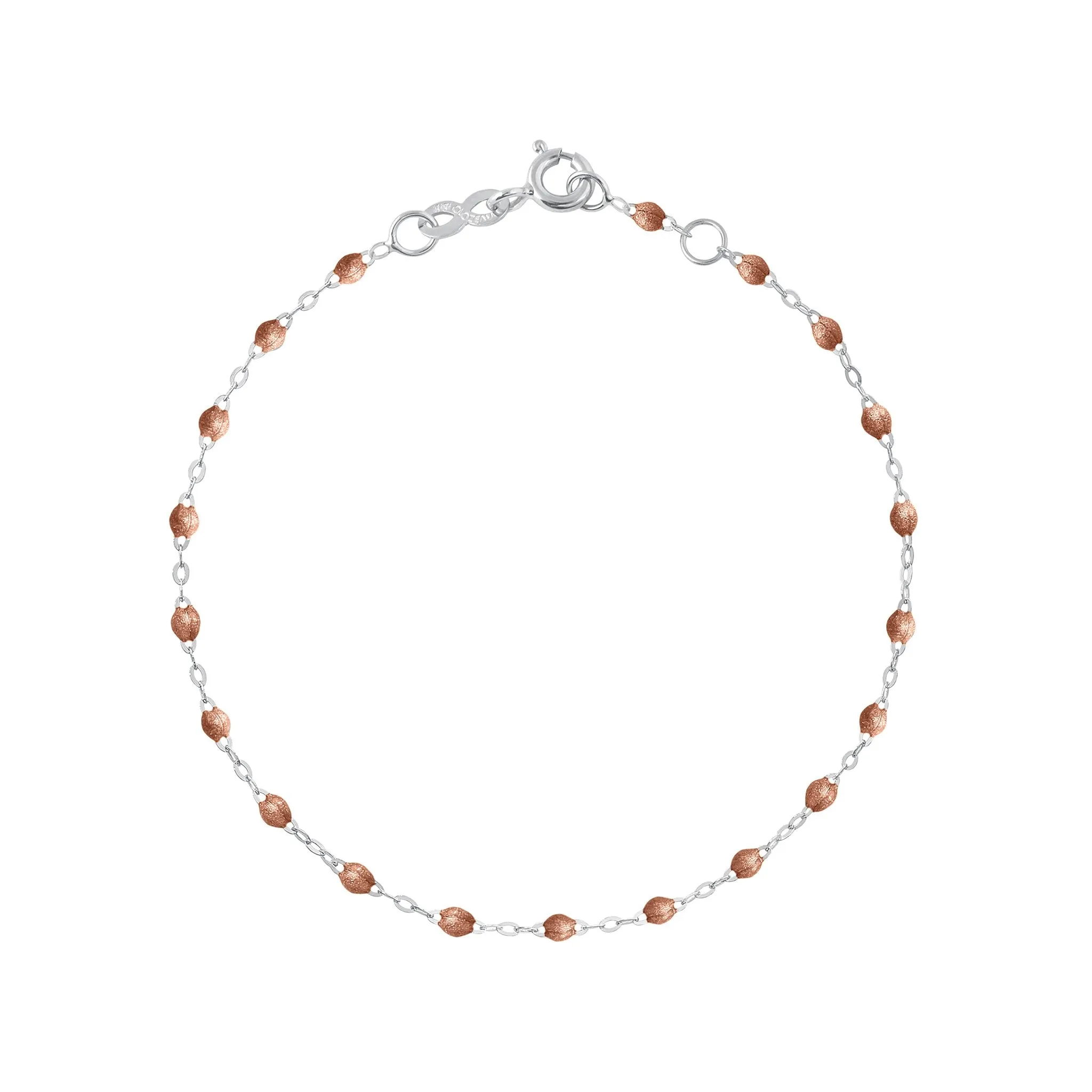 Classic Gigi Copper bracelet, White Gold, 5.9