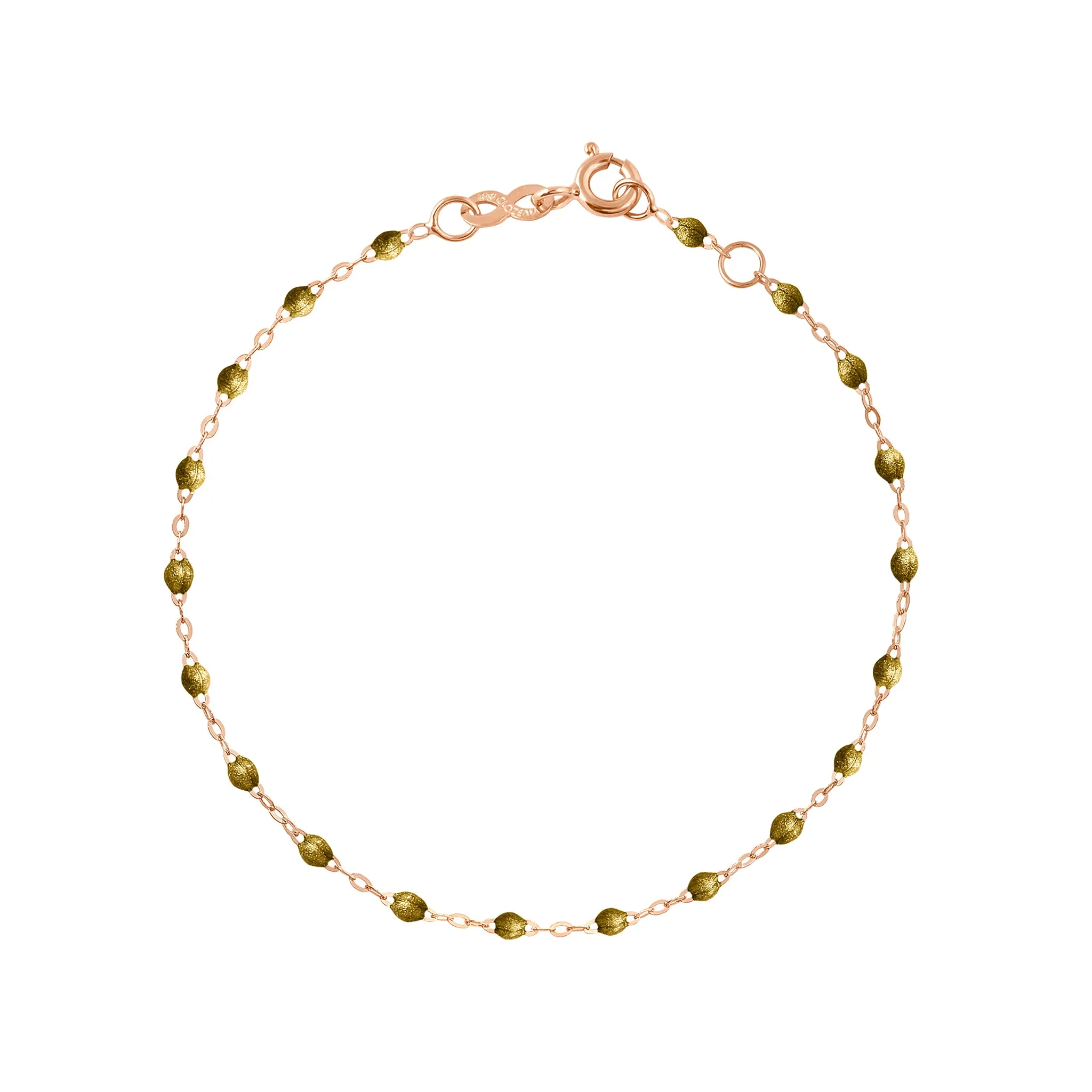 Classic Gigi Gold bracelet, Rose Gold, 6.7